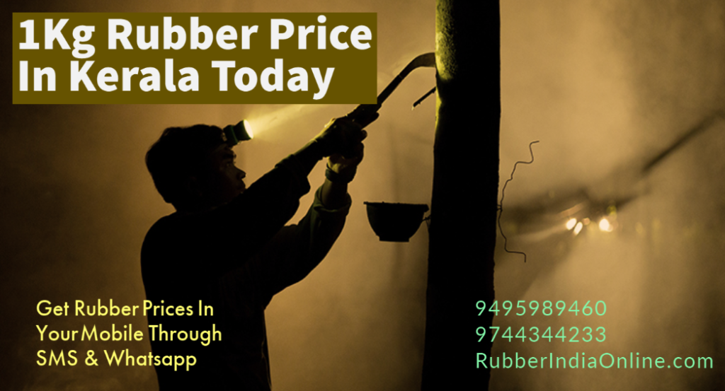 1 kg rubber latex price in shop kerala today